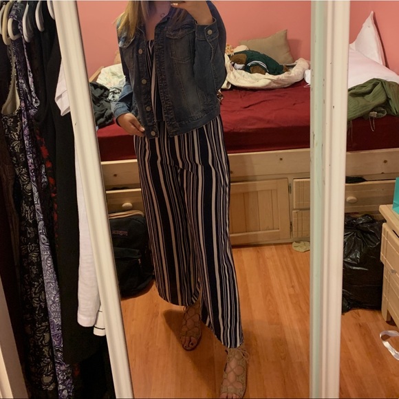 Striped jumpsuit - Picture 4 of 4